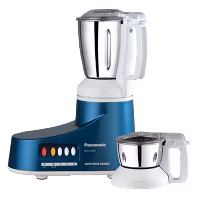 Panasonic MX-AC210S 2 Jars Blue Super Mixer Grinder