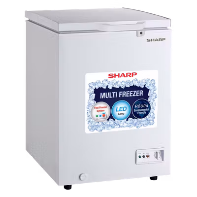 Sharp 95 Ltr SCFK130K-WH3 Chest Freezer