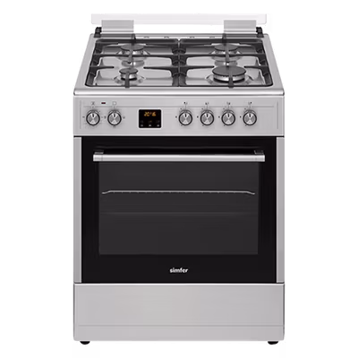 Simfer 6060GS 60X60 4 Burner Gas Hob With Oven