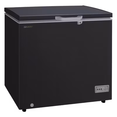 Sharp 190L (Net) 250L (Gross) SCF-K250X-BK2 Chest Freezer